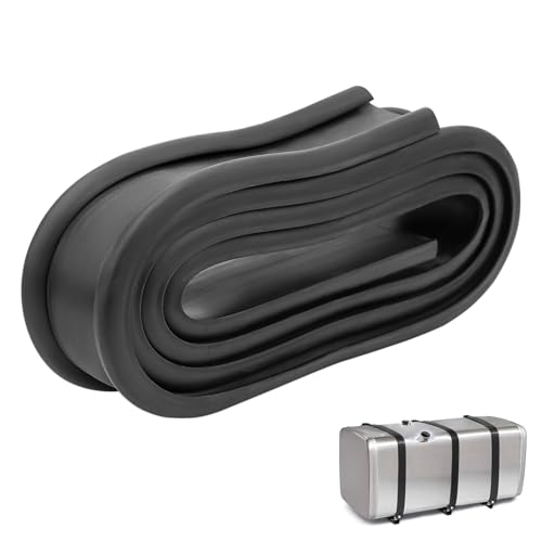 JERBOR 2 inches Fuel Tank Strap Isolator, 6 feet, Fits for peterbilt for semi trucks, Rubber Seal for Fuel Tank Strap Isolator