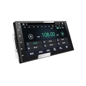 Car Stereo with Octa Core, Android 13.0, 4+64GB, Carplay Screen, Bluetooth 5.0, 4K Video, Rare Back Camera Included (7inch)