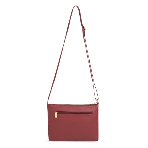 Image of Caprese Kiwi Medium Sling Bag for Women with Adjustable Strap & Zipper Closure for Comfortable Wear | Versatile Handbag for Everyday Use, Travel, and Special Occasions