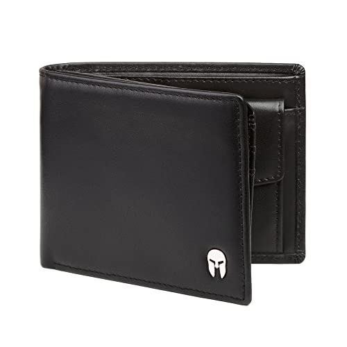 SPARTANO Carteras para Hombre con protección RFID, 11 Ranuras