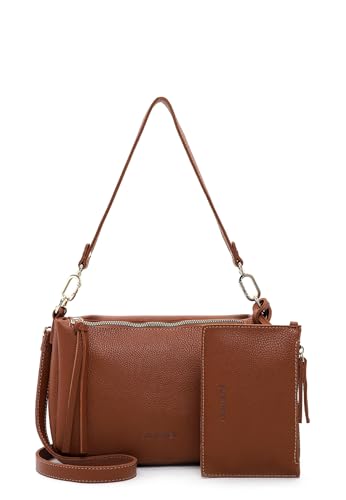 Bolso bandolera Suri Frey Orry crossover marrón oscuro funcional y versátil