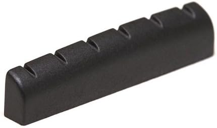 GRAPHTECH BLACK TUSQ XL NUT SLOTTED 23/32inch, 0.19 x 1.7 x 0.36 inches