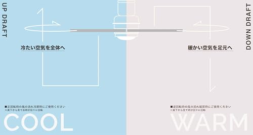 HERMOSA CF-005WALL バスク ウッド シーリングファン ウォールナット ブラックライン の商品画像 2