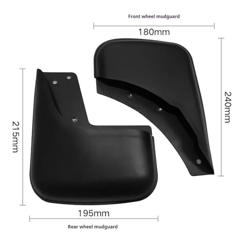 Guardabarros VW Santana 2004-2012 delanteros y traseros 5
