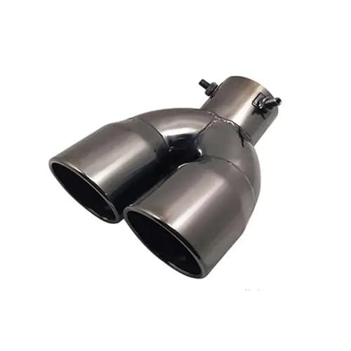 Embout d'échappement arrière universel inox pour trajets du quotidien