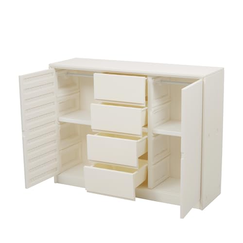 �ؖڒ� �z���C�g ���[�`�F�X�g �T�C�h�{�[�h �q������ HDPE �����o�� 4 �t �^���X �ߗގ��[