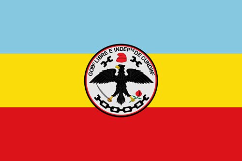 Drapeau Large Cundinamarca Colombie grand format tissu résistant UV - 2