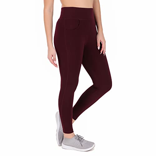 Image of Women High Waist 4-Way Stretchable Ankle Length Jeggings | Soft Lycra Gym Yoga Workout Tights for Women