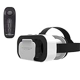 5. Pon tu teléfono en estas gafas de realidad virtual, puedes disfrutar del gran efecto de la pantalla de vídeo 3D. No hay necesidad de ir al cine. También puedes jugar juegos 3D con él, lo que proporciona una gran experiencia inmersiva. Descripción: estas gafas de realidad virtual pueden convertir tu smartphone en la máquina 3D definitiva para juegos 3D y películas de pantalla dividida. Experiencia realmente divertida y emocionante para cualquier edad. El diseño humano de las correas elásticas ajustables puede desviar parte de la presión del puente nasal, lo que es cómodo