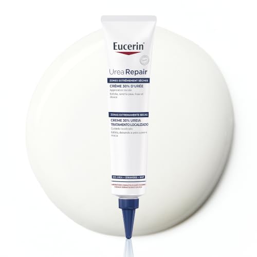 Eucerin UreaRepair Crème 30% d'Urée Peaux Sèches 75 ml, Crème visage et corps à l'Urée et aux céramides pour peaux sèches et irritées, Soin pour le traitement local de l'eczéma et du psoriasis