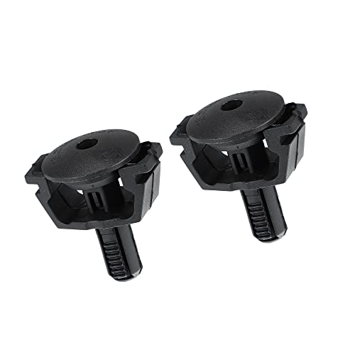 A ABSOPRO Coche Superior Radiador Soporte para Mercedes-Benz CLS55 para AMG 2006 (Juego de 2)