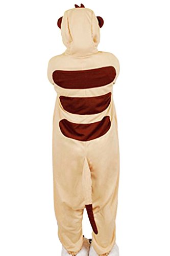 Pyjamas suricate confortable avec capuche animée pour cocooning