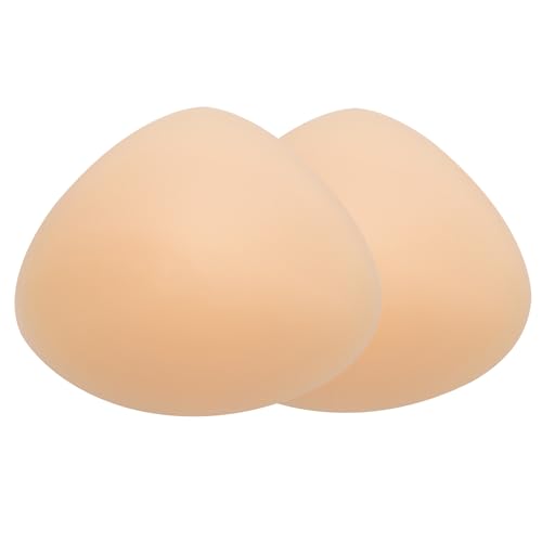 Silicone Breast Forms Mastectomy Prosthesis Triangle Bra Inserts Breast Enhancers 1 Pair A B C D E F G Cup