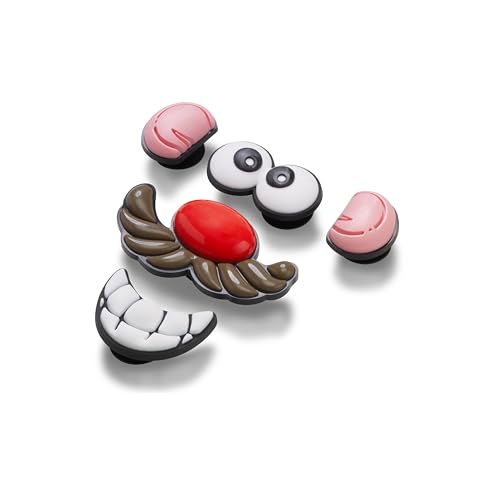 Crocs Mr Potato Head - Paquete de 5 dijes unisex para zapatos, multicolor, talla única, multicolor, Talla única