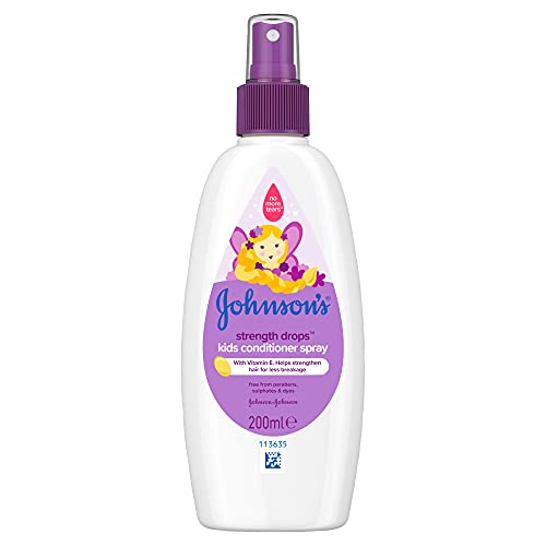 JOHNSON'S Johnson'S Strength Drops Acondicionador en spray para niños, 200 ml