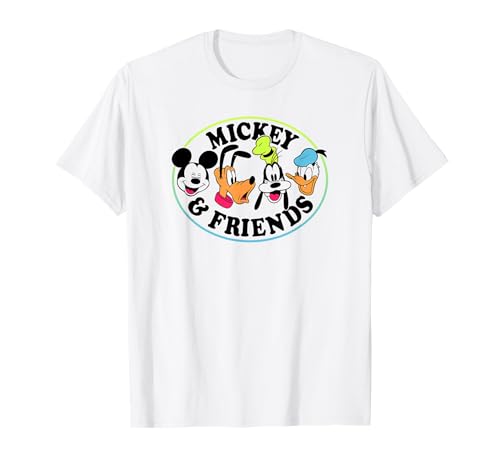 T-shirt Mickey & Friends Disney en coton pour look décontracté