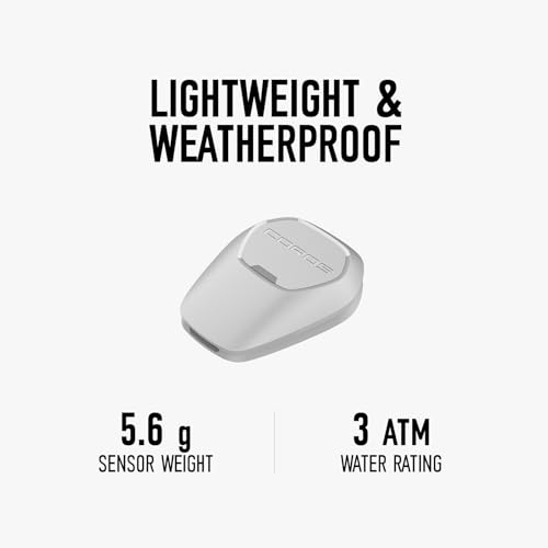 COROS POD 2, Accesorio de sensor de reloj, Medición precisa de la distancia, Ritmo en tiempo real más sensible, Mejora GPS datos, engancha en los zapatos o en la cintura, sólo funciona con COROS Reloj