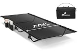 Sportneer Feldbett Klappbett Campingbett, 80cm Ultra Breit...
