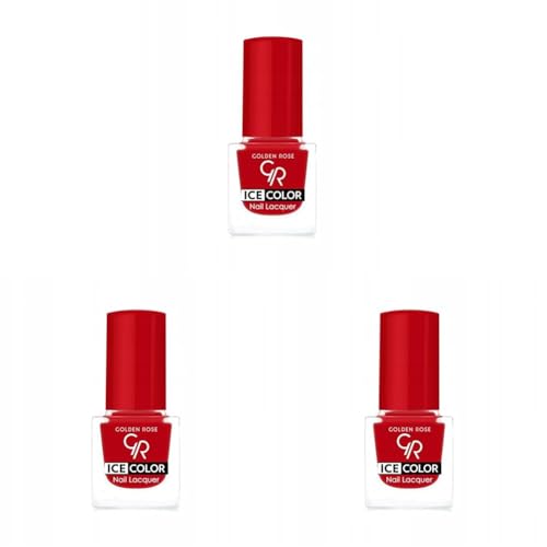Golden Rose Ice Color Nail Lacquer No:142 (3 paketi)