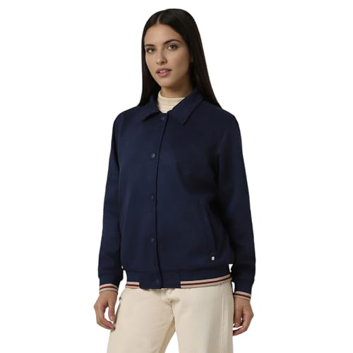 Image of Van Heusen Women's Regular Fit Casual A-line Coat, polyester blend