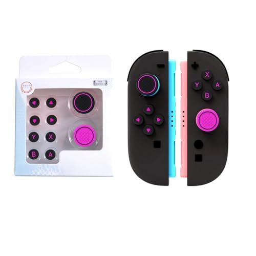 Joystick Caps for Switch2 Silicone Button Caps Silicone Colored Button Stickers