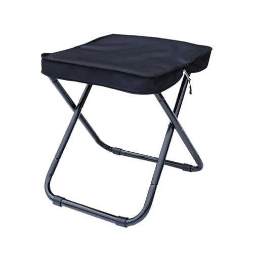 SZRUNZHU Camping Stool?Portable Foldable Shoulder Bag Stool Adult Collapsible Chairs for Fishing Outdoor Hiking 300 LBS Load