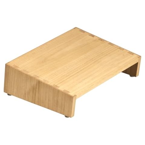 KIRIGEN Adjustable Wood Under Desk Footrest Cover