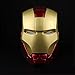 Produktbild BLL Iron Man Helm, können die Augen leuchten, Möbel Ornamente, Anime Modell Spielzeug Geschenk