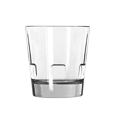 Libbey 15963 Optiva 12 Ounce Double Old Fashioned Glass - 12 / Cs #TOP29
