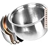 316 Stainless Steel Pot Liner Compatible For Supor Replacement Inner Pot 5L Ball Pot CYSB50FCW20QJ-100 Electric Pressure Cooker Replacement Inner Pot Electric Rice Cooker Container Replacement Inner P