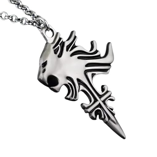 Hao Wu Xuan Moda Final Fantasy VIII Collana Leone Dormiente Cuore Griever Burll Leonhart Testa di Leone Collane Ciondoli Moda Gioco prezzie | Ya disponible en tu tienda friki favorita! En mundofriki.es!