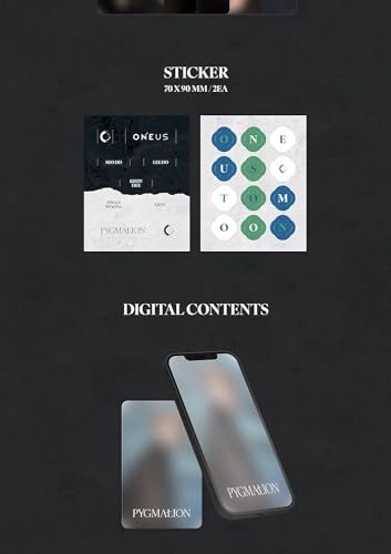 ONEUS PYGMALION 9th Mini Album POCA Version original scellé avec photocard - 4