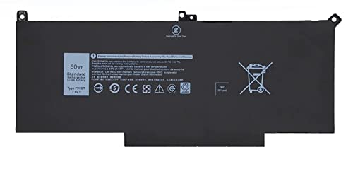 Image of Fugen Laptop Battery F3YGT Compatible for Dell Latitude 14 7480 7490 12 7280 7290 13 7000 7380 7390 P73G002 E7280 E7480 E7290 Laptop DM6WC KG7VF 2X39G KG7VF V4940 451-BBYE 453-BBCF