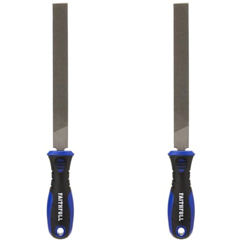 Faithfull FAIFIHSC6 Engineers File Flat Second Cut 150mm (6in) (Pack of 2)