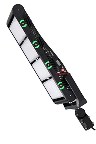 140,000 Lumen LED Parking Lot Lights -Icon Pro III Series- 1000 Watt LED Sport and Area Light - 5000K - 10KV Surge - 90 and 40 Degree Included