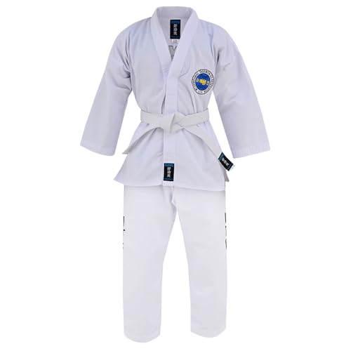 Playwell Martial Arts ITF Taekwondo Student Suit (Uniform) (000/110cm)