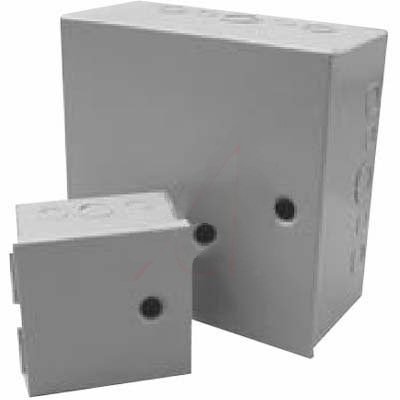 Hammond Manufacturing CHKO12106 Hinge Cover W/KO Feets 12X10X6