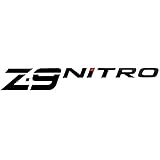 Nitro Boat Raised Emblem Decal 137081 | Z-9 Black/Red Sticker