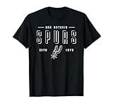 NBA Official San Antonio Spurs Negative Space T-Shirt