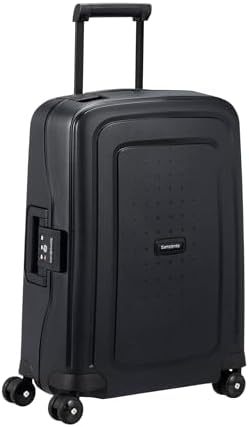 Samsonite S'Cure - Renewed Spinner S, Equipaje de Mano, S (55 cm), 34 L, Negro (Black)
