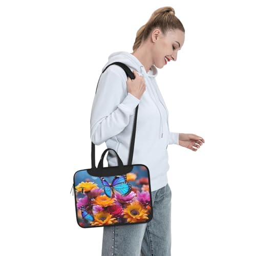 Bolso para portátil con diseño colorido y almohadilla de espuma miniatura 7
