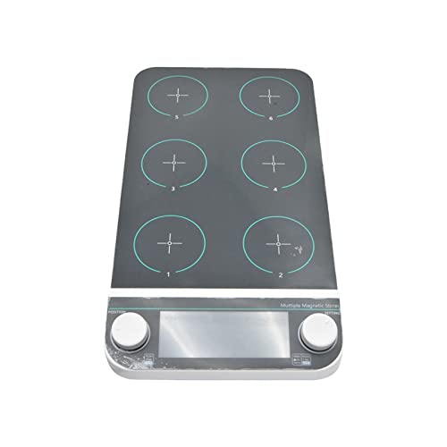 Agitateur magnétique MMS6pro à affichage numérique LCD et multi-positions