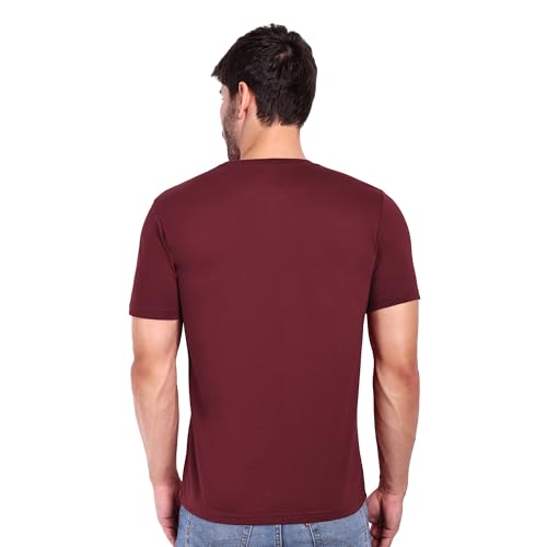 Image of EXCELLO Men's 100% Pure Cotton T-Shirt || Super Soft, Breathable, Premium Material.