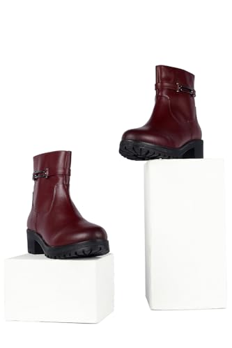Image of Allen Solly womens Allen Solly Women Boots Mid Calf Boot