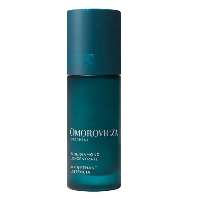 Omorovicza Blue Diamond Concentrate (1.0 oz), Revitalising Face Serum with Blue Diamond Complex, Pullulan & Hyaluronic Acid, Serum for Face to Boost Radiance, Lift & Improve Skin Fitness