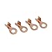 100-500A Battery Jumper Cable Clamps Car Battery Charger Clamps Insulated Alligator Clips Battery Charging Connector Kit 2 Pairair