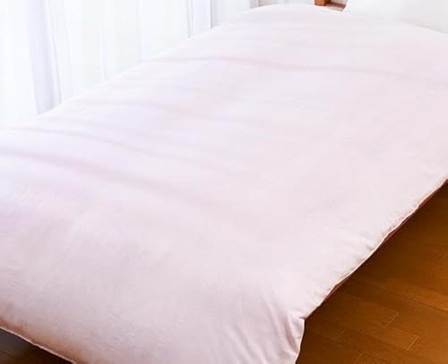 日本製「和晒し」ダブルガーゼ掛け布団カバー(さくら)ダブルサイズ