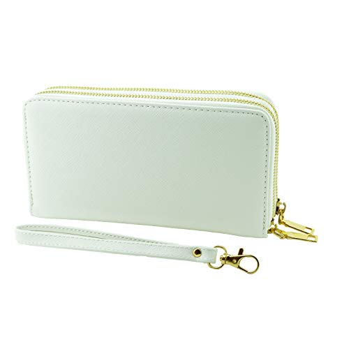Preisvergleich Produktbild GreSel Damen Geldbörse Aus Kunstleder, mit Reißverschluss und Münztasche