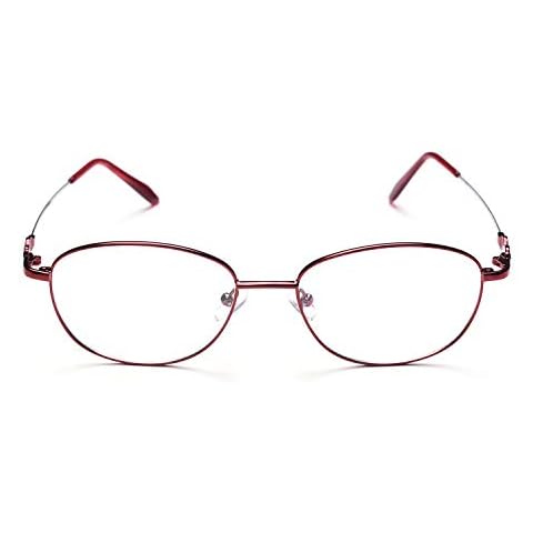Naikomly Retro Alloy Bifocal Reading Glasses Women Bifocal Readers Eyeglasses +3.00 Strength Cover