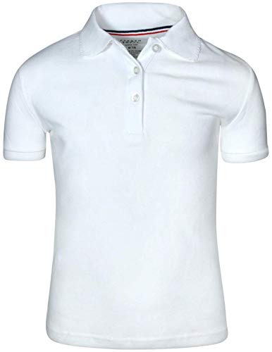 French Toast Girl's Uniform Polo Short Sleeve Interlock (4 Pack)2